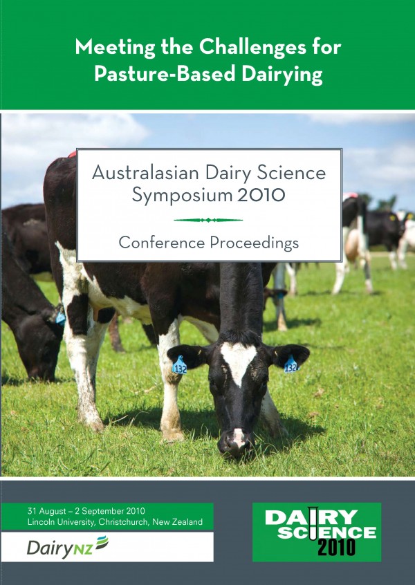 Proceedings of the Australasian Dairy Science Symposium Image
