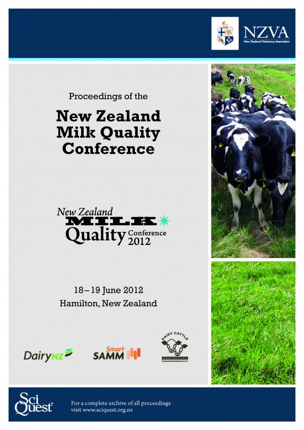 Proceedings of the New Zealand Milk Quality Conference Image