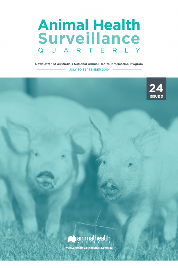 Animal Health Surveillance Quarterly Report