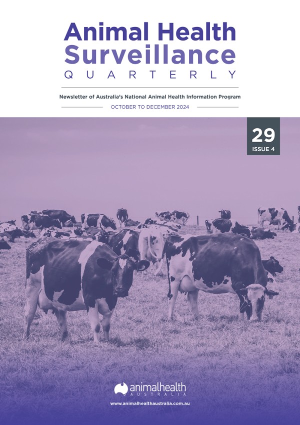 Animal Health Surveillance Quarterly Report Image