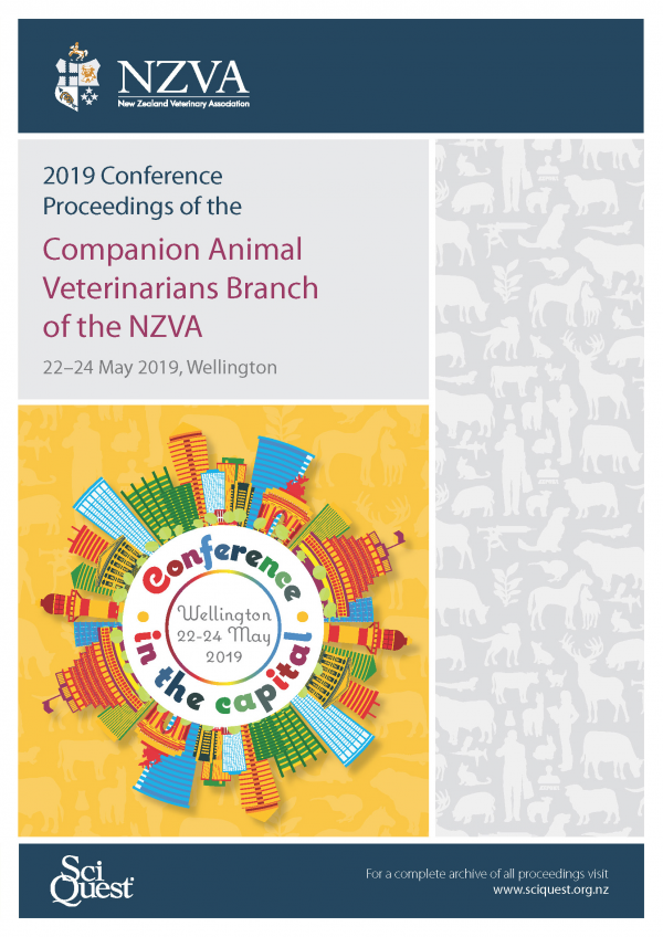 Proceedings of the Companion Animal Veterinarians of the NZVA Image