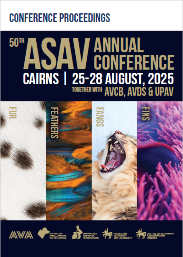 Proceedings of the Small Animal Veterinarians of the AVA Image