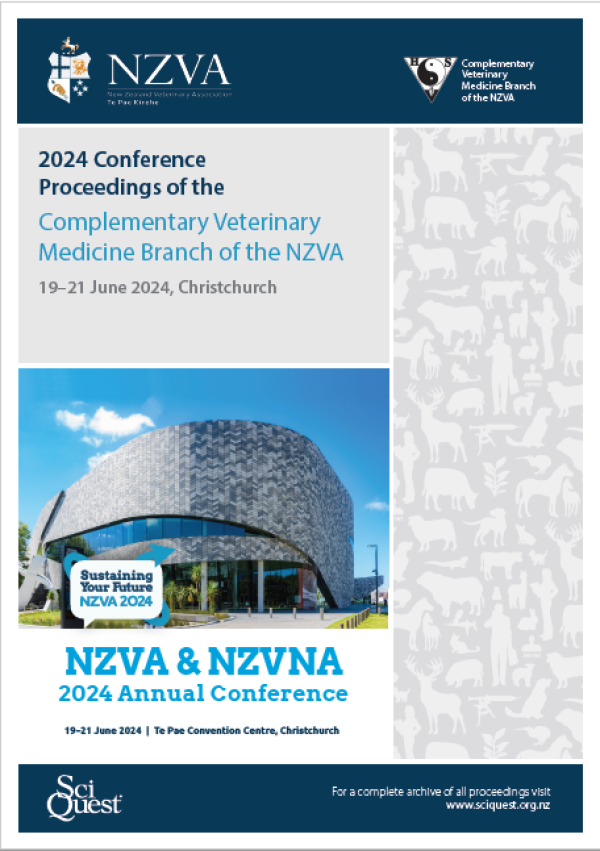 Proceedings of the Complementary Veterinary Medicine Branch of the NZVA Image