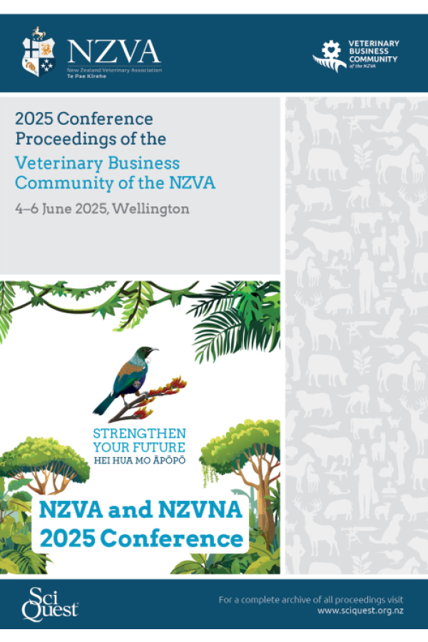 Proceedings of the Veterinary Business Community of the NZVA