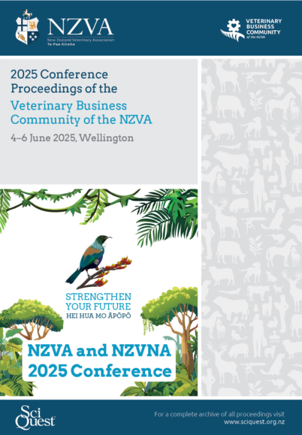 Proceedings of the Veterinary Business Community of the NZVA Image